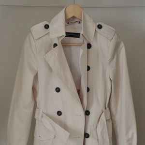Zara Trench coat jacket/peacoat